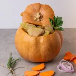 Κολοκύθα Γεμιστή με Στήθος Κοτόπουλο Παραγωγής μας