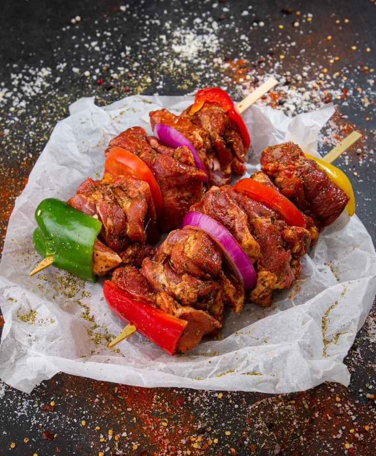 Κοντοσούβλι Χοιρινό (Μαριναρισμένο με Σως Σόγιας) Παραγωγής μας