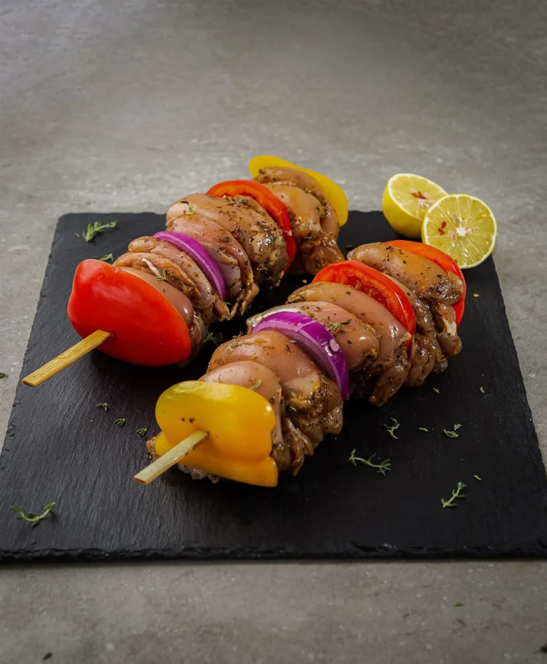 Κοντοσούβλι κοτόπουλο Παραγωγής μας