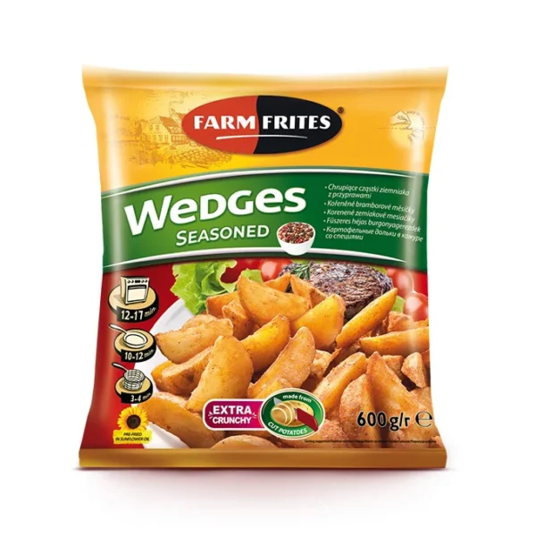 Πατάτες Wedges Seasoned