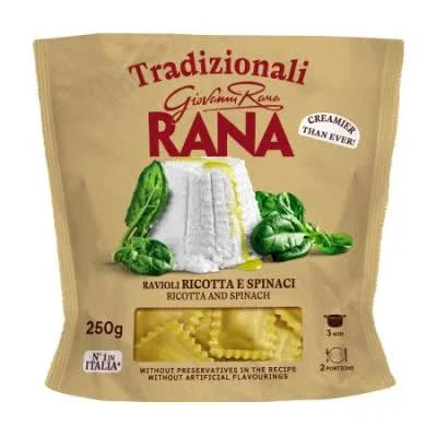 Ravioli Ρικότα Σπανάκι, RANA