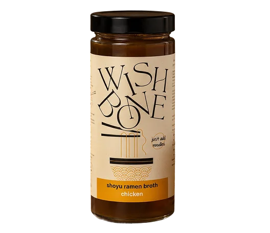 Ζωμός Ramen Shoyu με Κοτόπουλο, Wishbone