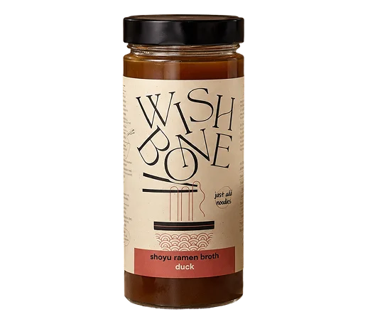 Ζωμός Ramen Shoyu με Πάπια, Wishbone